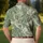 Tropical Palm and Monstera Leaves for Resort Golf Days and Country Club Players Everywhere Men's Polo Shirt - 5