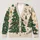Christmas Tree Holiday Cheer for Women Cozy Seasonal Layering and Festive Gatherings All-over Print Knitted Cardigan - 1