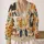 Nine Cat Portraits In Folk Colors For Cozy Everyday Layering And Playful Women's Style All-over Print Knitted Cardigan - 2