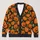 Pumpkin Jack-O'-Lanterns for Cozy Fall Gatherings and Halloween Weekends Outdoors All-over Print Knitted Cardigan - 1