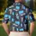 Retro Computer Tech Icons for Office Casual Style and Digital Workspace Enthusiasts Men's Polo Shirt - 5