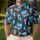 Retro Computer Tech Icons for Office Casual Style and Digital Workspace Enthusiasts Men's Polo Shirt - 4