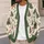 Evergreen Trees And Ribbon Bows For Cozy Holiday Gatherings Women's Festive Winter Style All-over Print Knitted Cardigan - 5