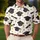 Black Graduation Caps And Gold Stars For Commencement Celebration And Senior Style Men's Polo Shirt - 4