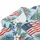 Patriotic Rifle American Flag Floral Motifs for Golf Outings and Fourth of July Men Men's Polo Shirt - 6