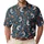 Folk Bird Botanical Motif for Resort Days and Outdoor Leisure Women's Athleisure Men's Polo Shirt - 1