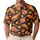 Fried Chicken Lover Gift for Foodies, Fun BBQ Style, Crispy Orange Chicken Theme Men's Polo Shirt - 1