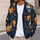 Pumpkin Skull Bat Halloween Style for Spooky Fall Everyday Layering and Plus Size Women All-over Print Knitted Cardigan - 5