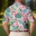 Tropical Flamingo Jungle Leaves For Resort Holidays And Beach Getaways Summer Style Men's Polo Shirt - 5