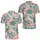 Tropical Flamingo Jungle Leaves For Resort Holidays And Beach Getaways Summer Style Men's Polo Shirt - 2