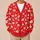 Red Ho Ho Snowflake Holiday Cheer For Festive Layering Women And Winter Gatherings All-over Print Knitted Cardigan - 6