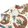 Western Horseshoe Cactus Motif for Desert Golf Days and Cowboy Country Weekend Style Men's Polo Shirt - 6