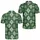 Green Argyle Golf Club Motifs for Relaxed Country Club Weekends and Fairway Lovers Men's Polo Shirt - 2