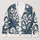 Navy Blue Octopus Tentacles for Relaxed Coastal Everyday Layering and Ocean-Inspired Style All-over Print Knitted Cardigan - 1
