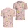 Pastel Martini Cocktail Garden for Brunch Parties, Girls’ Nights and Cocktail Lovers Men's Polo Shirt - 2