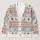 Nordic Reindeer Snowflake Holiday Motifs for Cozy Winter Layering and Festive Menswear All-over Print Knitted Cardigan - 1