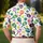 Colorful Pickleball Paddle Motifs for Court Days and Gifts for Pickleball Lovers Men's Polo Shirt - 5