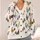 Colorful Folk Chickens for Casual Farmhouse Layering and Everyday Country Lifestyle All-over Print Knitted Cardigan - 4