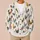 Colorful Folk Chickens for Casual Farmhouse Layering and Everyday Country Lifestyle All-over Print Knitted Cardigan - 6
