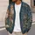 Woodland Fox and Forest Friends for Cozy Everyday Layering, Youthful Nature Style All-over Print Knitted Cardigan - 5