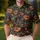 Spooky Jack-O'-Lanterns and Tombstones for Halloween Golf Outings, Parties, and Events Men's Polo Shirt - 4