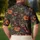 Spooky Jack-O'-Lanterns and Tombstones for Halloween Golf Outings, Parties, and Events Men's Polo Shirt - 5