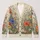 Wildflower Meadow Blooms for Relaxed Weekend Layering and Youthful Everyday Style All-over Print Knitted Cardigan - 1