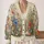 Wildflower Meadow Blooms for Relaxed Weekend Layering and Youthful Everyday Style All-over Print Knitted Cardigan - 2