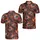 Fiery Gothic Eyeballs for Halloween Parties, Nightlife, and Alternative Style Enthusiasts Men's Polo Shirt - 2