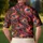 Fiery Gothic Eyeballs for Halloween Parties, Nightlife, and Alternative Style Enthusiasts Men's Polo Shirt - 5