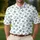 Teal Clover Golf Outfit for Father's Day and Matching Dad Weekend Style Gift Idea Men's Polo Shirt - 4