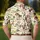 Beagle Golf Scenes for Weekend Fairways and Thoughtful Gifts for Dog-Loving Golfers Men's Polo Shirt - 5