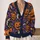 Pumpkin Jack-O-Lantern Autumn Halloween Style For Cozy Everyday Layering For Women All-over Print Knitted Cardigan - 2