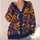 Pumpkin Jack-O-Lantern Autumn Halloween Style For Cozy Everyday Layering For Women All-over Print Knitted Cardigan - 4