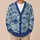 Blue Ocean Fish Motifs for Relaxed Coastal Layering and Everyday Women's Wardrobe All-over Print Knitted Cardigan - 6