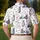 Golf Cart And Pink Flag Motifs For Weekend Fairways And Relaxed Clubhouse Style Wear Men's Polo Shirt - 5