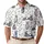 Golf Cart And Pink Flag Motifs For Weekend Fairways And Relaxed Clubhouse Style Wear Men's Polo Shirt - 1