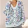 Blue Pink Botanical Florals For Everyday Layering And Cottagecore Women’s Wardrobes All-over Print Knitted Cardigan - 4
