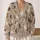 Vintage Cat Motif Autumn Layering Style for Cozy Everyday Women's Casual Weekend Wear All-over Print Knitted Cardigan - 2