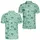 Mint Green Golf Course Icons for Relaxed Fairway Days, Unisex Country Club Style Men's Polo Shirt - 2
