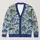 Blue Fish Motif For Relaxed Coastal Layering And Everyday Seaside Style For Women All-over Print Knitted Cardigan - 1