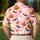 Pink Halloween Ghost Pumpkin Bats for Spooky Season Parties and Fall Festival Fun Men's Polo Shirt - 5