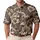 Koi Fish Cherry Blossom Waves for Japanese Streetwear and Fishkeeping Enthusiasts Men's Polo Shirt - 1