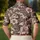 Koi Fish Cherry Blossom Waves for Japanese Streetwear and Fishkeeping Enthusiasts Men's Polo Shirt - 5