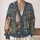Woodland Fox Rabbit and Butterfly Nature Scene for Cozy Everyday Layering Outdoors All-over Print Knitted Cardigan - 2