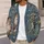 Woodland Fox Rabbit and Butterfly Nature Scene for Cozy Everyday Layering Outdoors All-over Print Knitted Cardigan - 5
