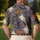 Halloween Pumpkin Ghost Bat Witch Hat Gothic Party Gift for Men, Golf Fans, and Adults Men's Polo Shirt - 5