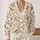 Hand Drawn Swallows and Bare Branches for Cozy Autumn Layering Women's Everyday Style All-over Print Knitted Cardigan - 2