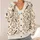 Hand Drawn Swallows and Bare Branches for Cozy Autumn Layering Women's Everyday Style All-over Print Knitted Cardigan - 4