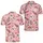 Pink Flamingo Golf Friends Hole in One Theme for Weekend Fairway Players and Couples Men's Polo Shirt - 2